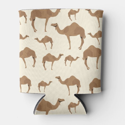 Camel Animal Pattern Blikjeskoeler (Voorkant)