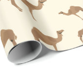 Camel Animal Pattern Cadeaupapier (Rol Hoek)