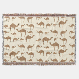 Camel Animal Pattern Deken