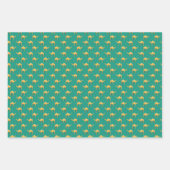 Camel Animal Pattern Green Inpakpapier Vel (Voorkant 2)
