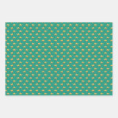 Camel Animal Pattern Green Inpakpapier Vel (Voorkant 3)