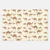 Camel Animal Pattern Inpakpapier Vel (Voorkant 3)
