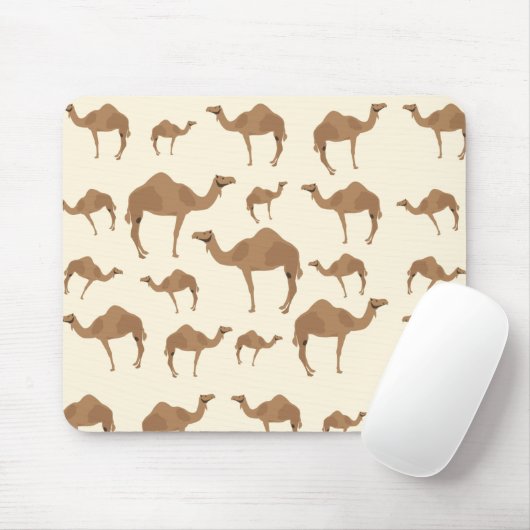 Camel Animal Pattern Muismat (Met muis)