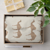 Camel Animal Pattern Tissuepapier (Geschenk)