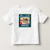 Camel Apple Label - staat Washington Kinder Shirts (Voorkant)