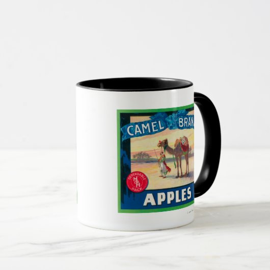 Camel Apple Label - staat Washington Mok (Voorkant rechts)