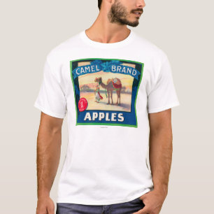 Camel Apple Label - staat Washington T-shirt