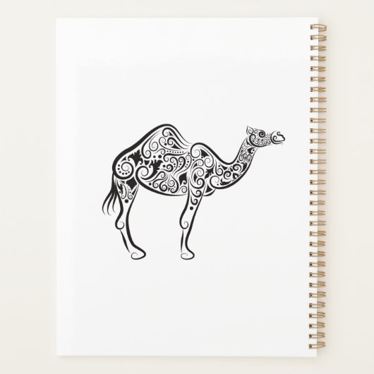 Camel - arabian culture planner (Achterkant)