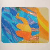Camel Art door kinderen tekenen Sherpa Deken (Voorkant (horizontaal))