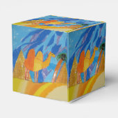 Camel Art van kinderen Bedankdoosjes (Achterkant)