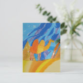 Camel Art van kinderen Briefkaart (Staand voorkant)
