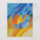 Camel Art van kinderen Briefkaart (Voorkant)