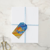 Camel Art van kinderen Cadeaulabel (Met Touw)