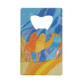 Camel Art van kinderen Creditkaart Flessenopener (Voorkant)