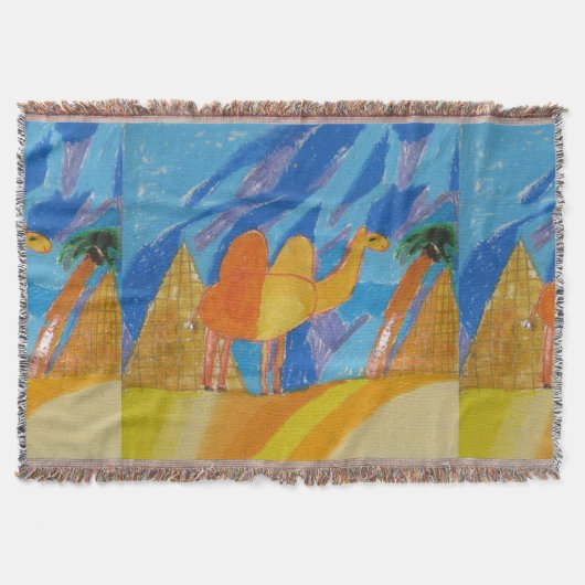 Camel Art van kinderen Deken (Voorkant)