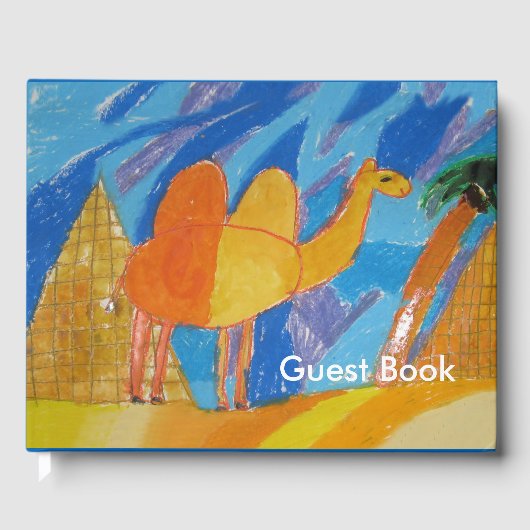 Camel Art van kinderen Gastenboek (Voorkant)