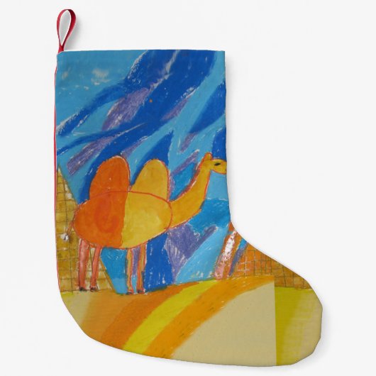 Camel Art van kinderen Kleine Kerstsok (Voorkant)