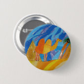 Camel Art van kinderen Ronde Button 5,7 Cm (Voorkant /achterkant)