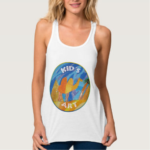 Camel Art van kinderen Tanktop