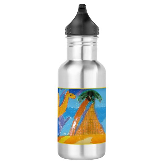 Camel Art van kinderen Waterfles (Rechts)