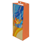Camel Art van kinderen Wijn Cadeautas (Achterkant Gekanteld)
