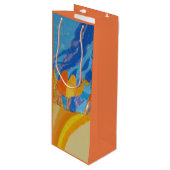 Camel Art van kinderen Wijn Cadeautas (Voorkant Gekanteld)