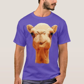 Camel Art voor Mannen Vrouwen Kinder Woestijn Dier T-shirt