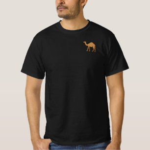 Camel at Heart Emoji Logo Aanpasbare Camel Lover T-shirt