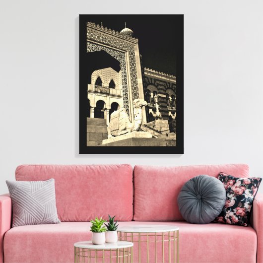 Camel at Rest Canvas Afdruk (Insitu (Woonkamer))