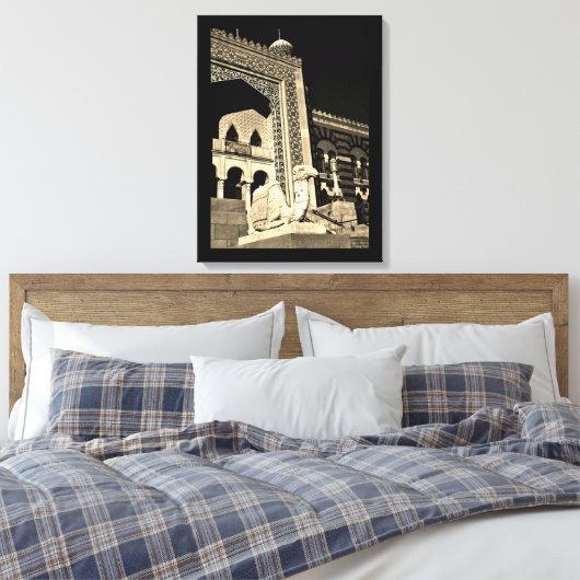 Camel at Rest Canvas Afdruk (Insitu (Slaapkamer))