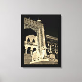 Camel at Rest Canvas Afdruk (Voorkant)