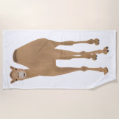 Camel Beach Towel Strandlaken (Voorkant)