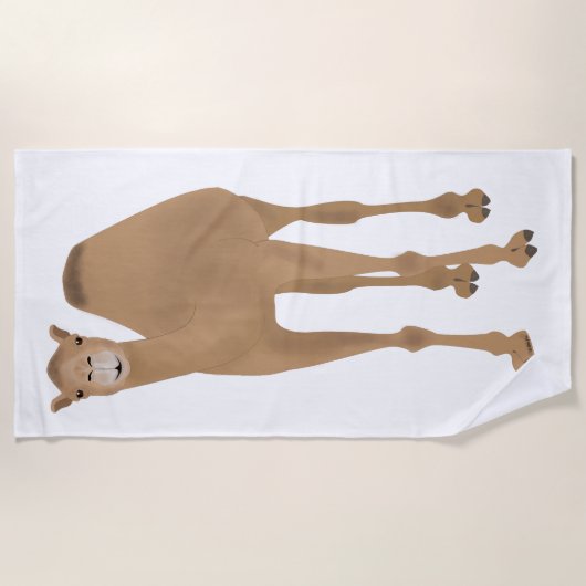 Camel Beach Towel Strandlaken (Voorkant)