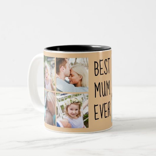 Camel | Beste Moeder ooit aangepaste foto Mok (Voorkant links)