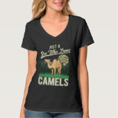 Camel Boy Dromedary Big Camel  1 T-shirt (Voorkant)
