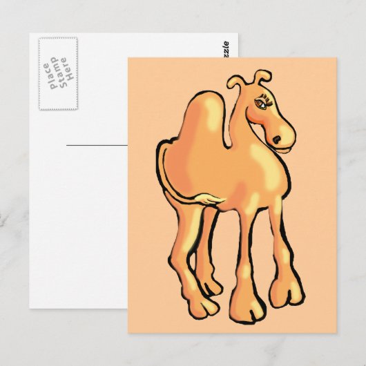 Camel Briefkaart (Voorkant / Achterkant)
