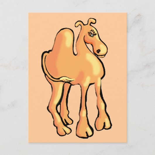 Camel Briefkaart (Voorkant)