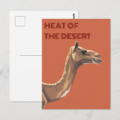 Camel Briefkaart (Voorkant / Achterkant)