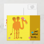 Camel Briefkaart (Voorkant / Achterkant)