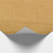 Camel Brown Ultrasuede look Cadeaupapier (Hoek)