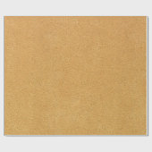 Camel Brown Ultrasuede look Cadeaupapier (Vlak)