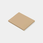 Camel bruin post-it® notes (Schuin)
