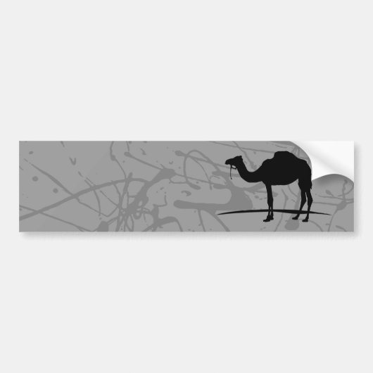 Camel Bumpersticker (Voorkant)