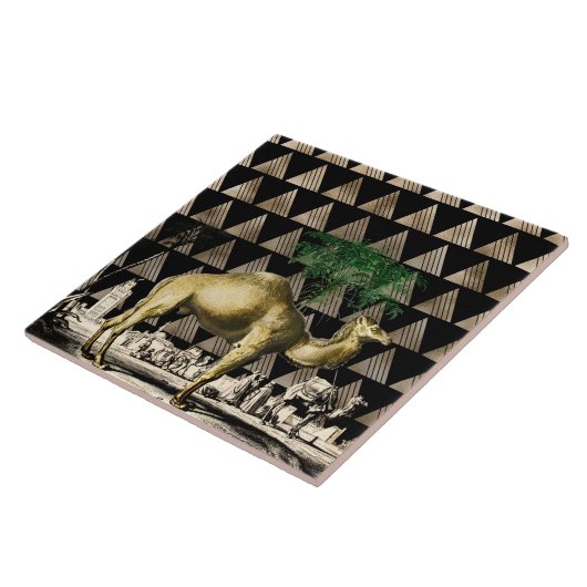 Camel by D'Orbigny Tegeltje (Zijkant)