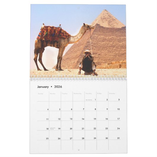 Camel Calendar Kalender (Jan 2026)