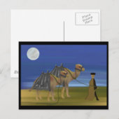Camel Caravan Briefkaart (Voorkant / Achterkant)