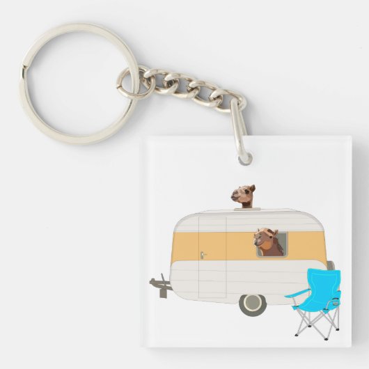 Camel Caravan Keychain (voorkant)