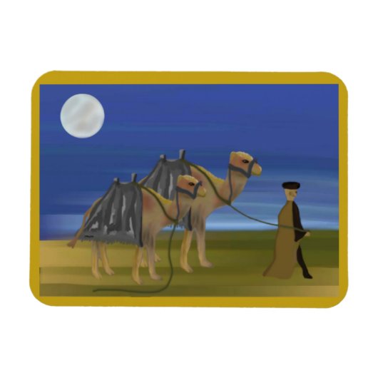 Camel Caravan Premium Magnet Magneet (Horizontaal)