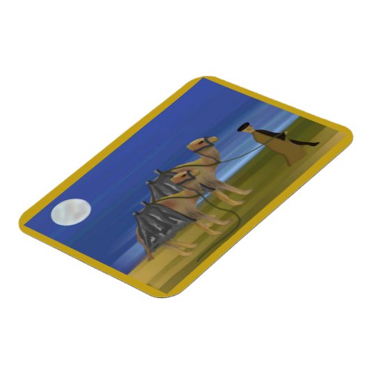 Camel Caravan Premium Magnet Magneet (Linkerzijde)