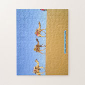 Camel caravan, Thar Desert, India Legpuzzel (Verticaal)